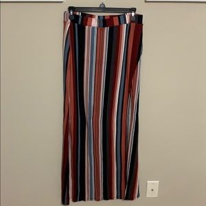 Multicolored maxi skirt